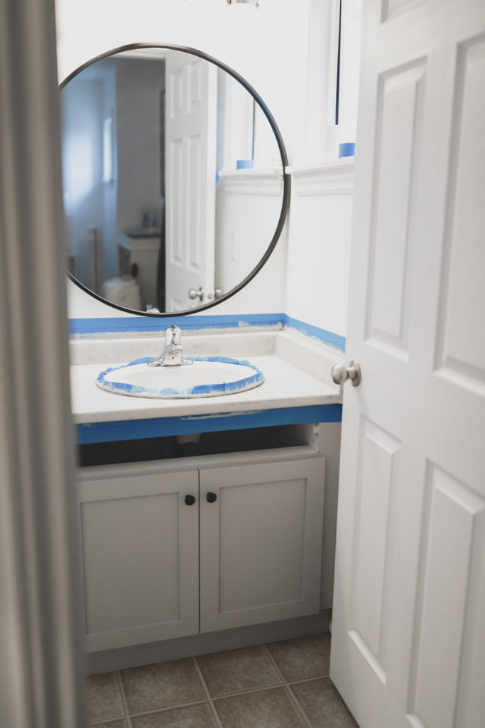 Painting Your Current Vanity Ways To Help Freshen Your Bathroom