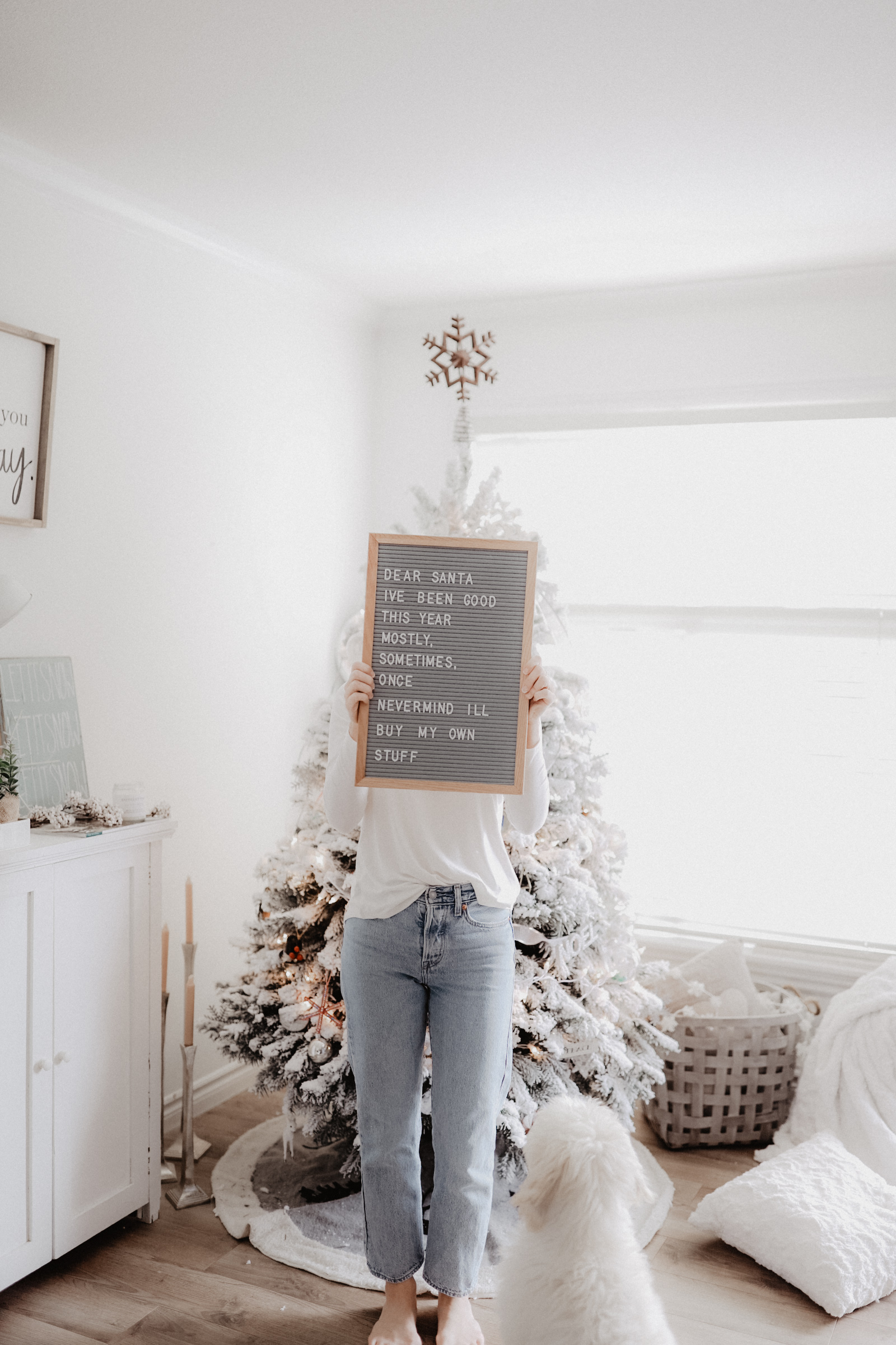 10 Hilarious Holiday Letter Board Quotes - Loving Littles
