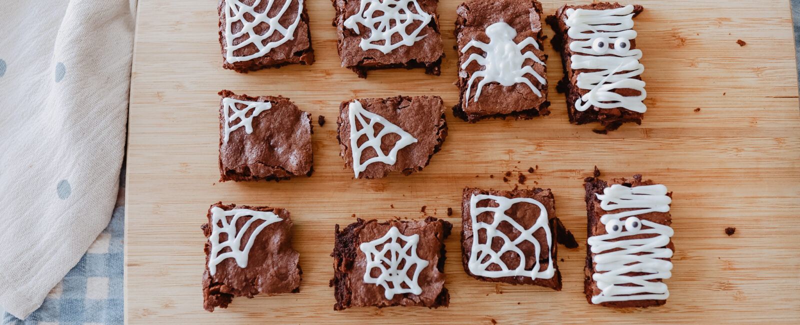 Spider Web No Fail Brownies