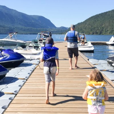 Family Day At Cultus Lake Marina