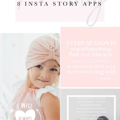 8 Pretty & FREE Insta Story Apps