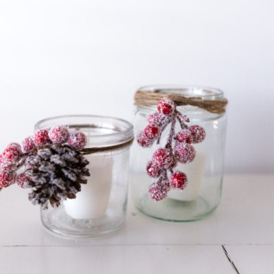 Giving Used Candle Jars New Life | DIY