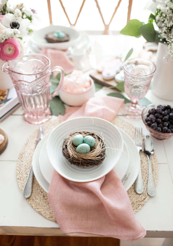 Easter Table Setting Inspiration & DIY - Loving Littles