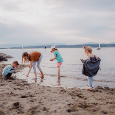 Summer Evenings Enjoying Crescent Beach British Columbia