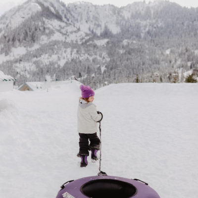 Tubing Park at Sasquatch Mountain Resort