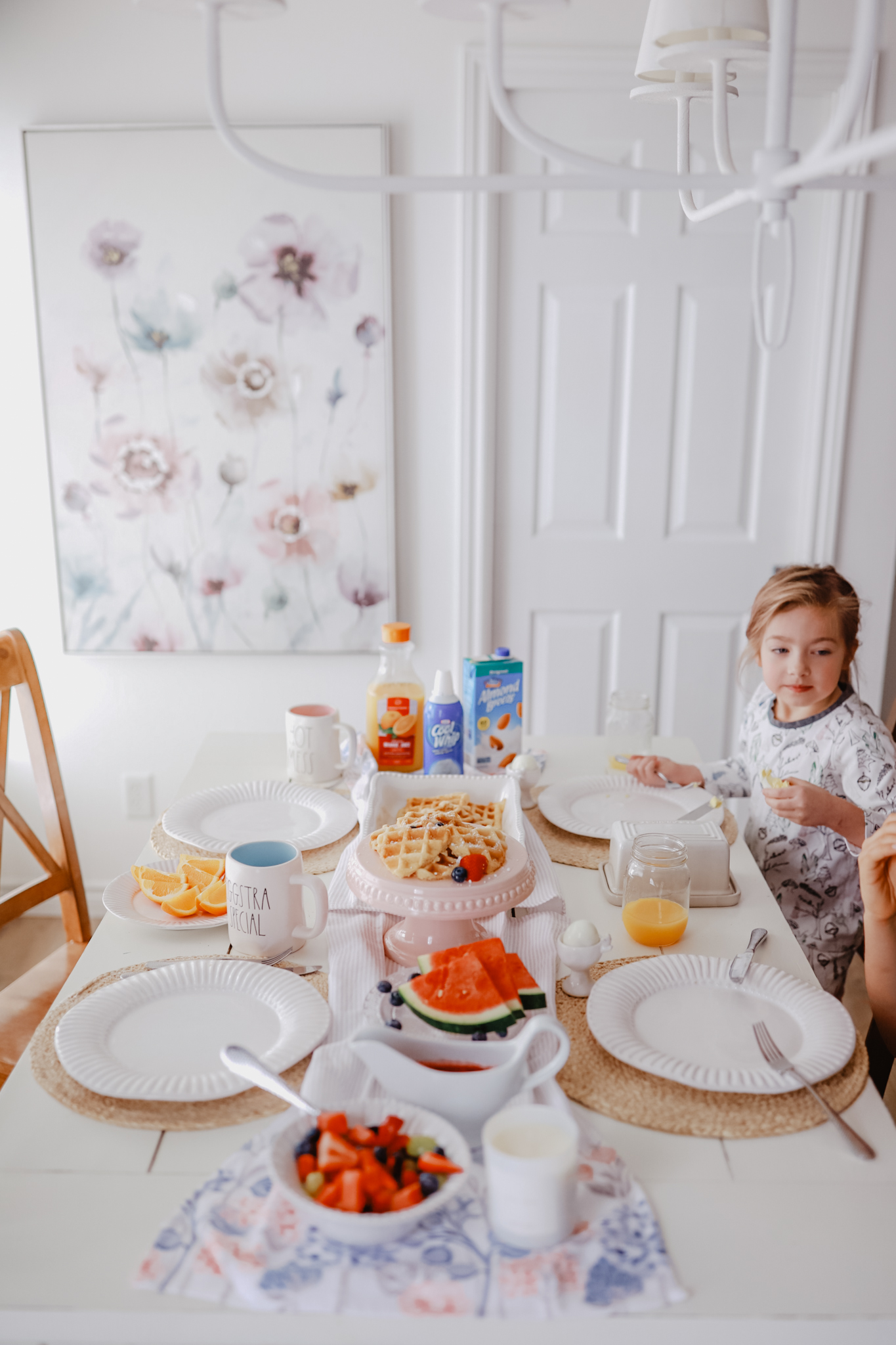 The Best Homemade SnickerDoodle Waffles - Loving Littles