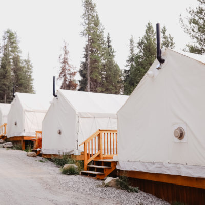 Go Play Outside at Mount Engadine Lodge Glamping Tents