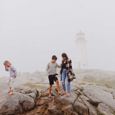 A Foggy Visit Peggy’s Cove Nova Scotia