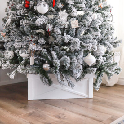 DIY a Christmas Tree Box This Holiday with Home Hardware 